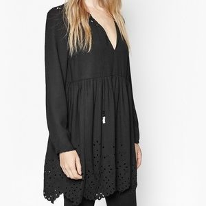 NWT French Connection Laser-Cut Beaded Shift Dress